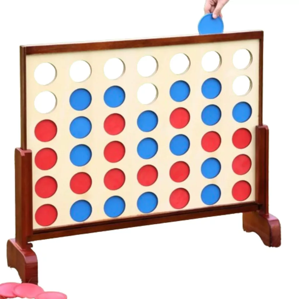 Jeu puissance 4 en bois Jeu puissance 4 en bois