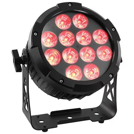 Projecteur couleur LED 12x12w | IP65 Batterie