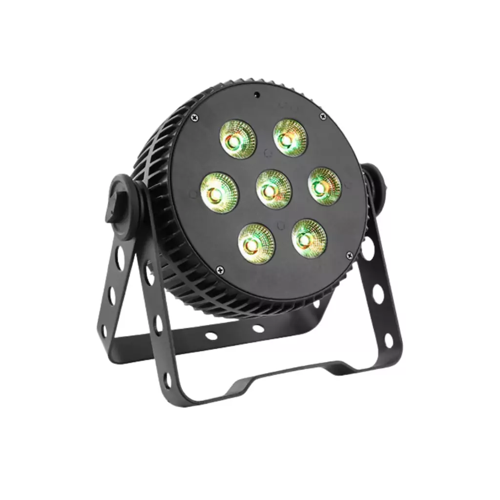 Projecteur couleur LED 7x10w | Filaire