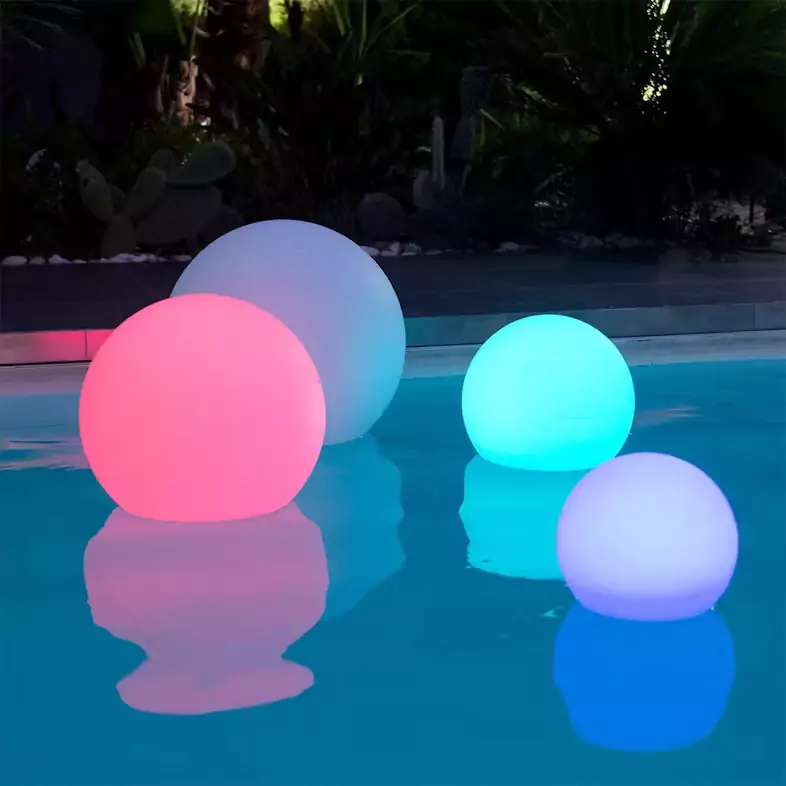 Boule lumineuse LED sans fil 30cm