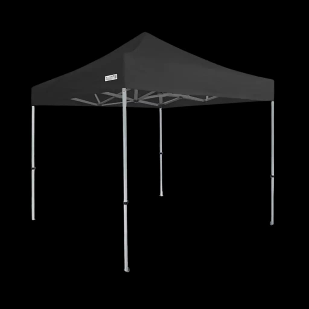 Barnum pliant 3x3 H 2.1m NOIR | Bâche M2 380g/m²