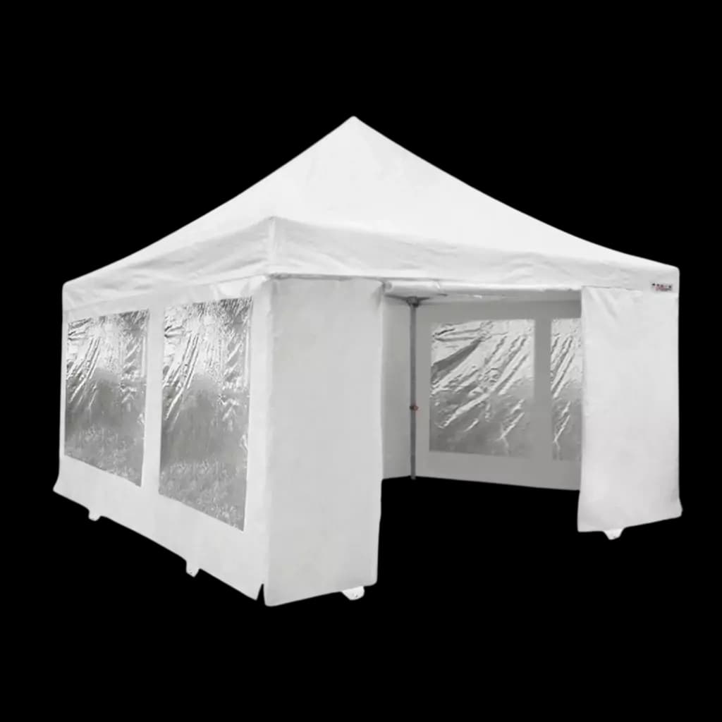 Barnum pliant 5x5m H 2.3m | Bâche M2 550g/m² | Côtés inclus
