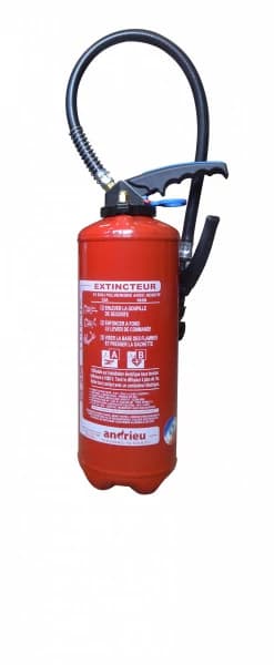 Extincteur 6L eau pulvérisée et additif