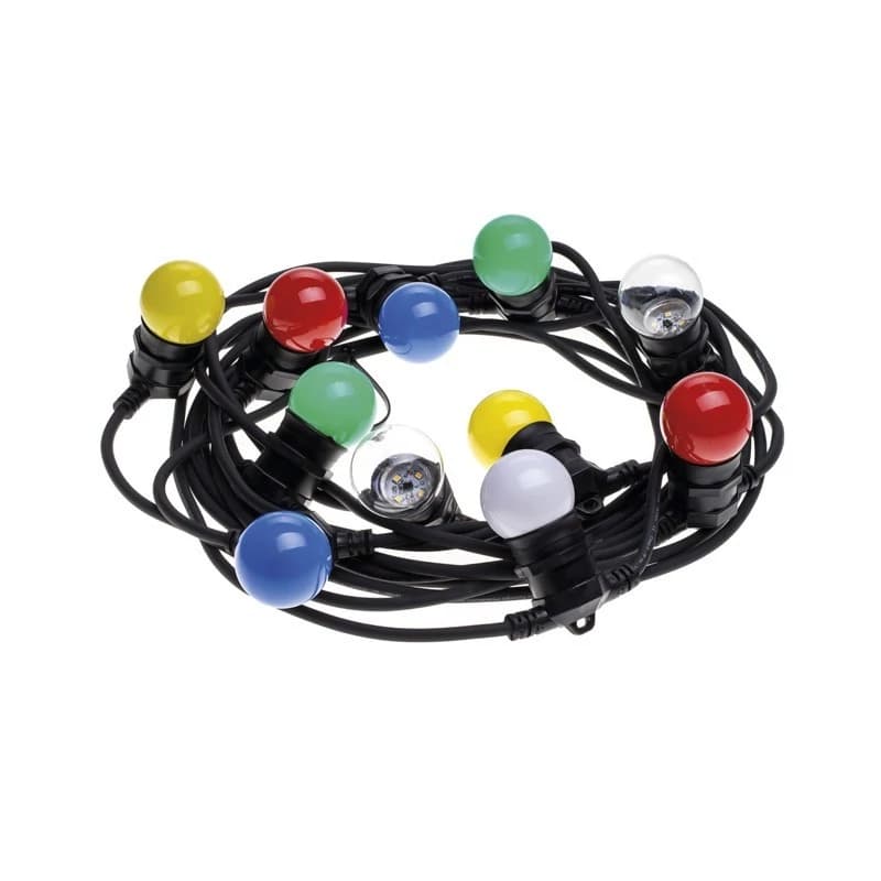 Guirlande guinguette 10m couleur Guirlande guinguette 10m couleur