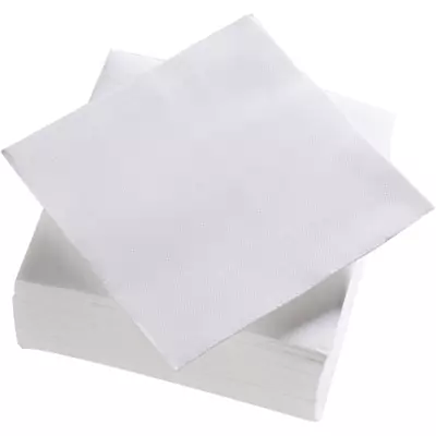 50 serviettes papiers - blancs 40x40cm 50 serviettes papiers - blancs 40x40cm