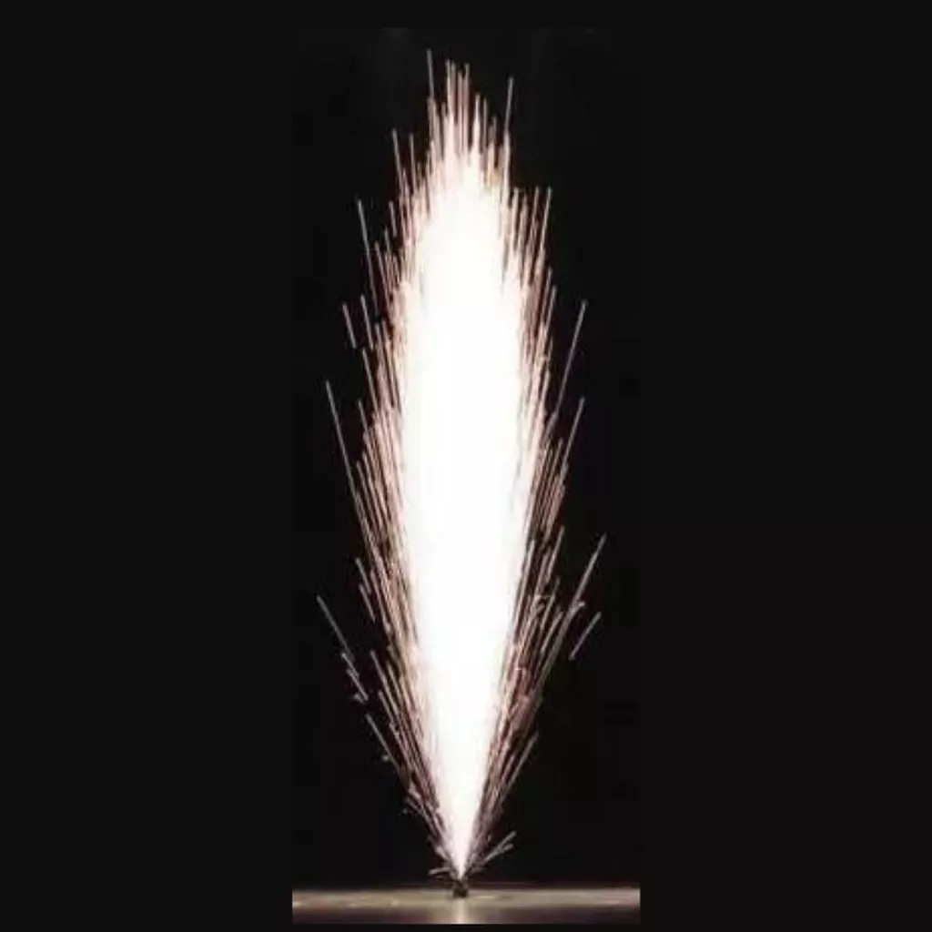 Jet de scène 3 mètres - 60 secondes - argent Jet de scène 3 mètres - 60 secondes - argent