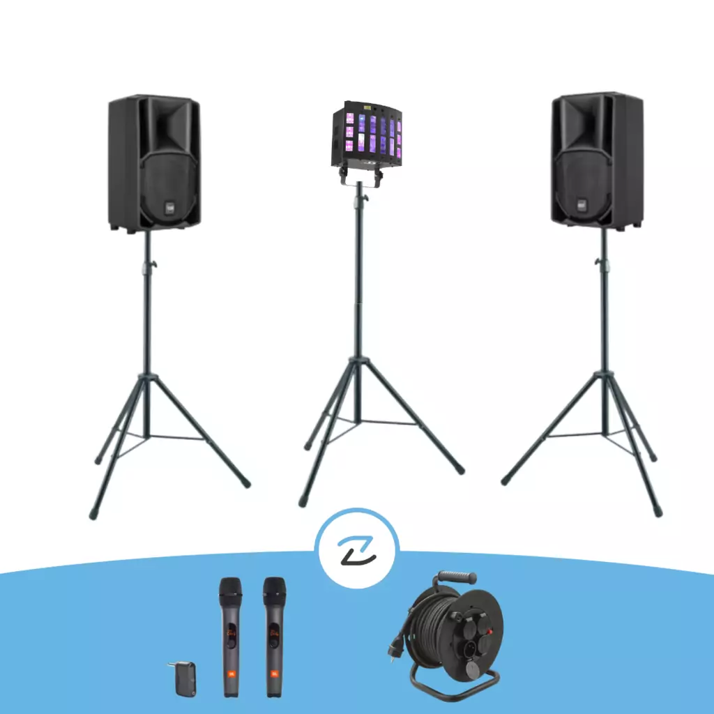 PACK SOIRÉE son & lumière 40 Personnes -20% PACK SOIRÉE son & lumière 40 Personnes -20%