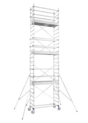 Echafaudage modulable 2-6m compatible escalier Echafaudage modulable 2-6m compatible escalier