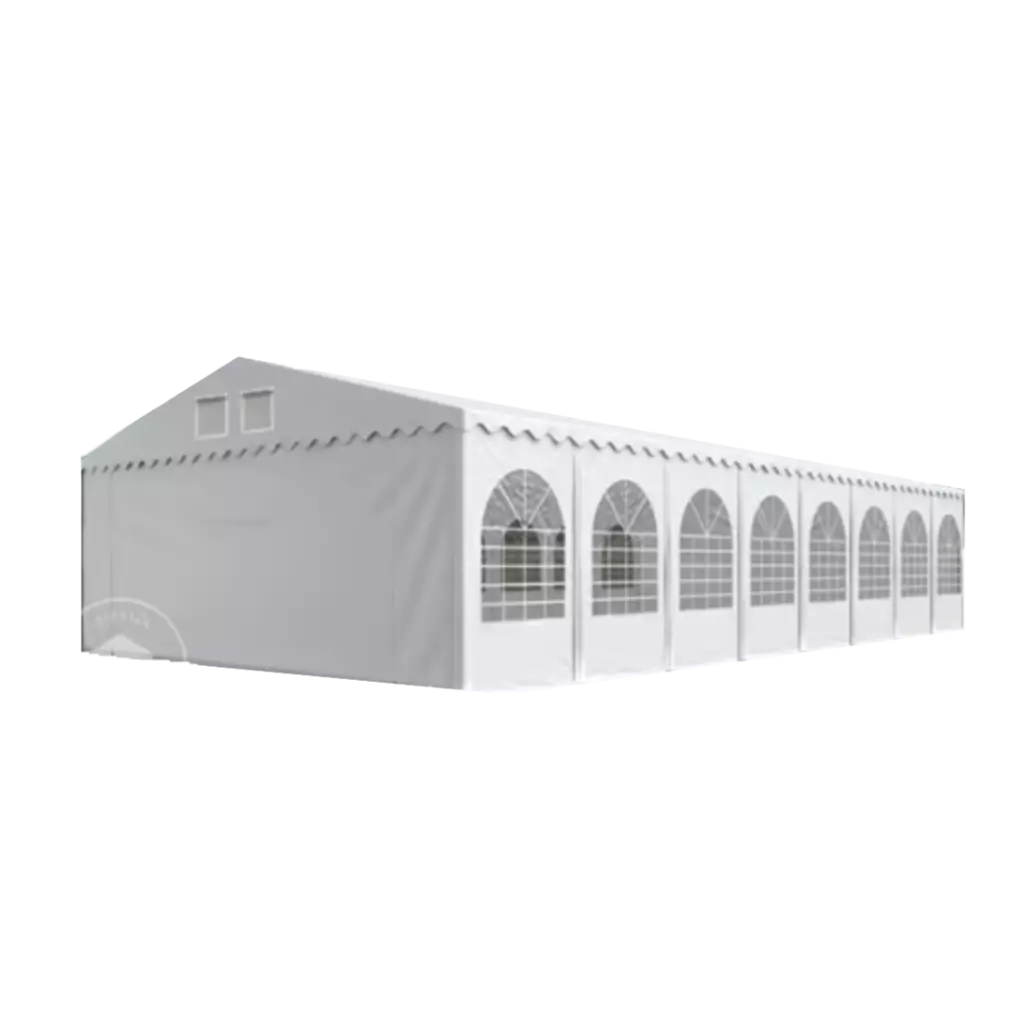 Tente de réception 8x16m H 2.6m | Bâche M2 550g Tente de réception 8x16m H 2.6m | Bâche M2 550g