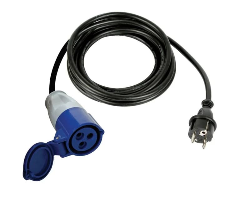 Rallonge Monophasé 3G6mm²: longueur 25m Rallonge Monophasé 3G6mm²: longueur 25m