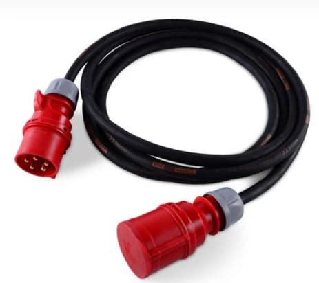 Rallonge Triphasé 5G6mm²: longueur 50m Rallonge Triphasé 5G6mm²: longueur 50m